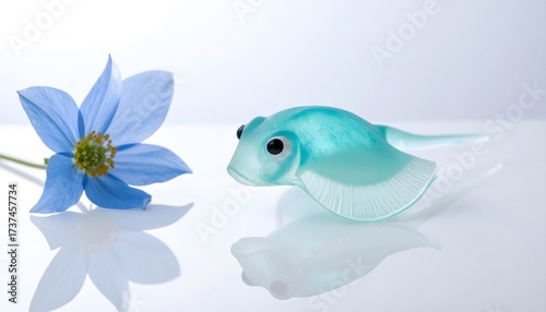 Cute Translucent Glass Animals Collection – Bright Colored Baby Figurines & Decorative Creatures
