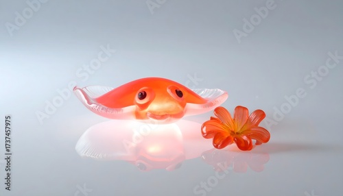 Cute Translucent Glass Animals Collection – Bright Colored Baby Figurines & Decorative Creatures
