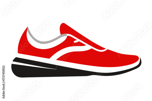 sport shoes isolated on white background