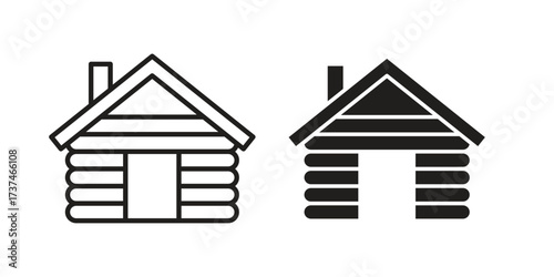 Lodge icon vector sign symbol