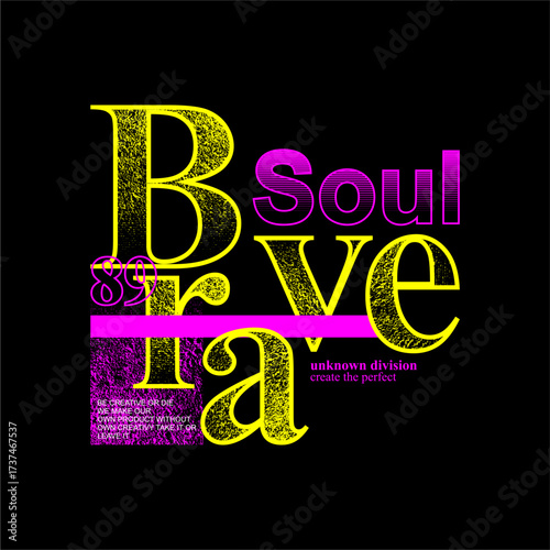 brave soul abstract simple vi...