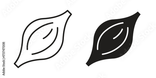 Muscle fiber icon vector sign symbol