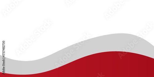 Free Download Monaco flag wave isolated on png or transparent background vector illustration.eps 10 - GFXLoad