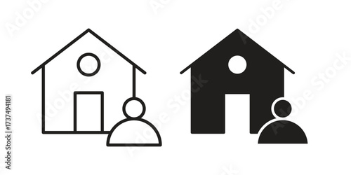 Tenant icon vector sign symbol