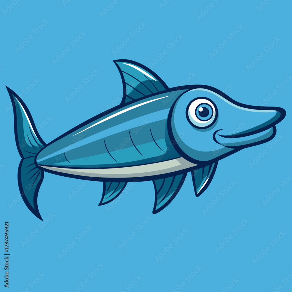 Obraz premium fish on a white background