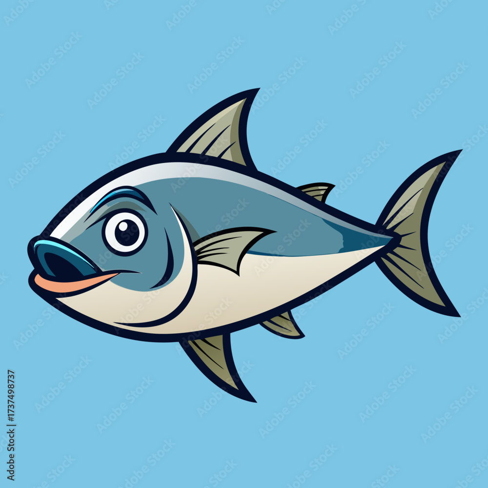 Obraz premium fish vector illustration