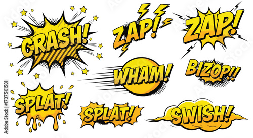 Comic Book Sound Effects Collection.