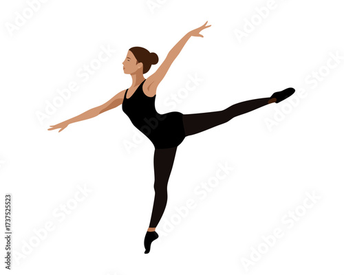 ballet dancer silhouette