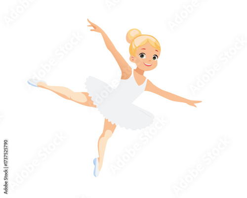 young girl ballet dancer