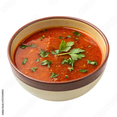 Rasam Hindu isolated on transparent background  
