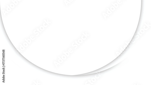 Elegant white paper background with soft shadows for modern design projects