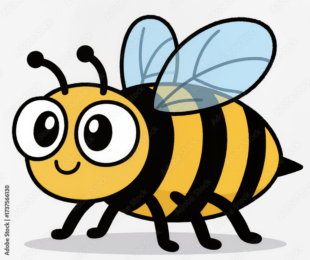 Naklejka premium bee