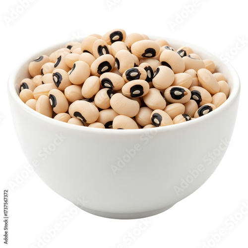 Black-eyed peas in bowl: nutritional legume image