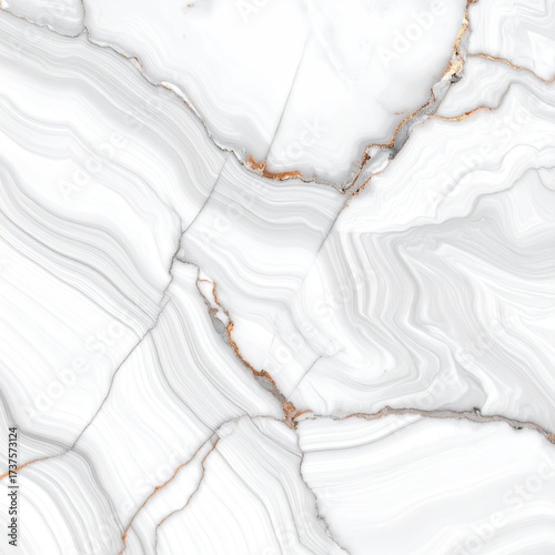 White marble with golden veins