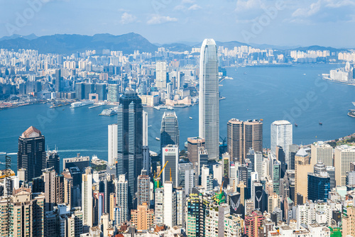 Scenery of Victoria Harbour in Hong Kong, China















