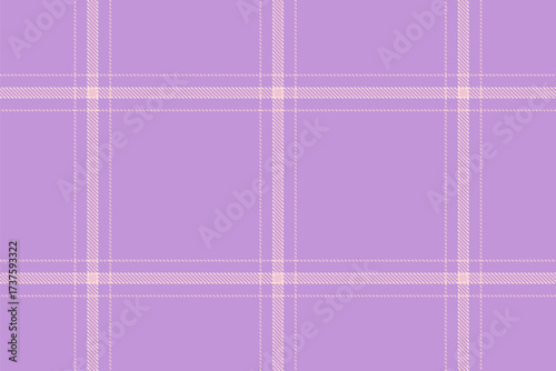 Elegant plaid pattern with a soft lavender background and creamy beige lines. Perfect for backgrounds, textiles, or adding a touch of subtle sophistication.