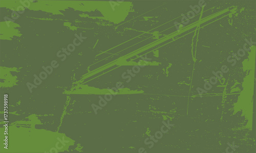 Grainy green background with spray texture, green the​ pattern​ of​ surface​ wall​ concrete, Metal texture with scratches and cracks, Monochrome texture, Image includes a effect.eps10