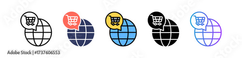 International Commerce multiple icon