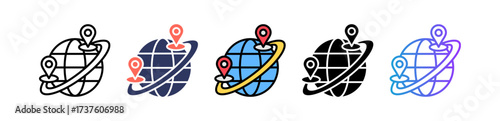 Global Navigation multiple icon