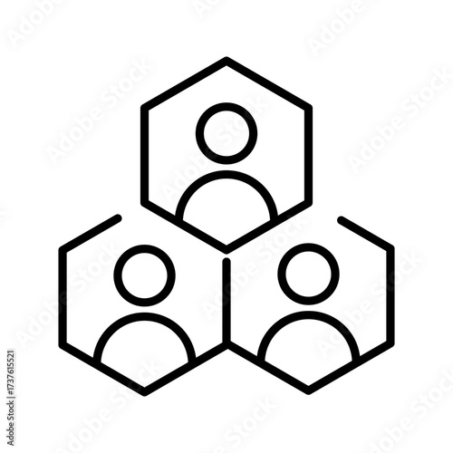 Influencer icon  vector. Social media, follower, content, promotion, marketing, influence, hype.

