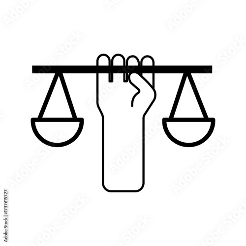 Civil rights icon suitable for info graphics, websites and print media and interfaces. Line vector icon. Human face, head, line vector icon.

