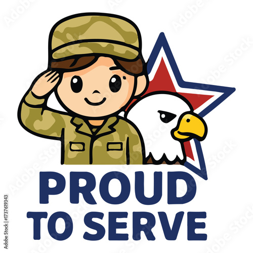 Happy Veterans Day calligraphic lettering. Handwritten script for USA holiday celebration. Vector typography design for greeting card or banner. American patriotic tribute text.