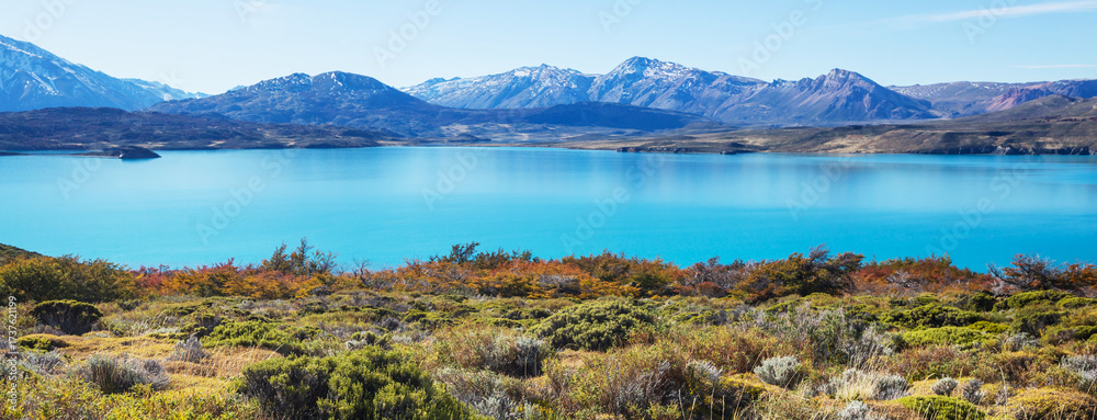 Fototapeta premium Autumn in Patagonia