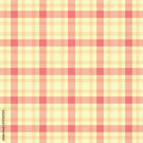 Expensive vector background texture, conceptual seamless tartan fabric. Strong pattern textile plaid check in light and amber colors.