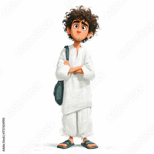 Young Middle Eastern man