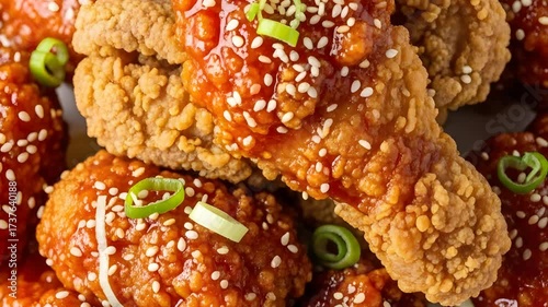 Crispy Fried Chicken with a Delicious Sauce