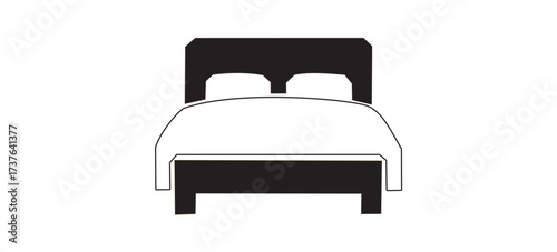 bed with mattress.EPS