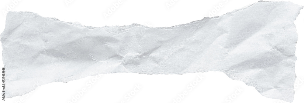 Obraz premium White torn paper lined texture