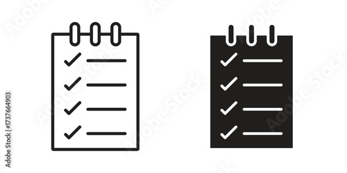 Reservation icon art in black and white