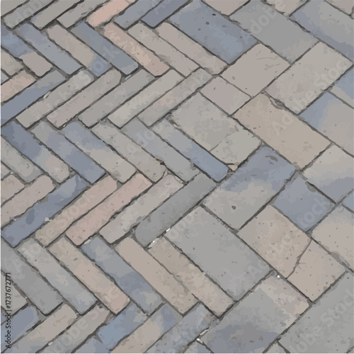 stone block paving