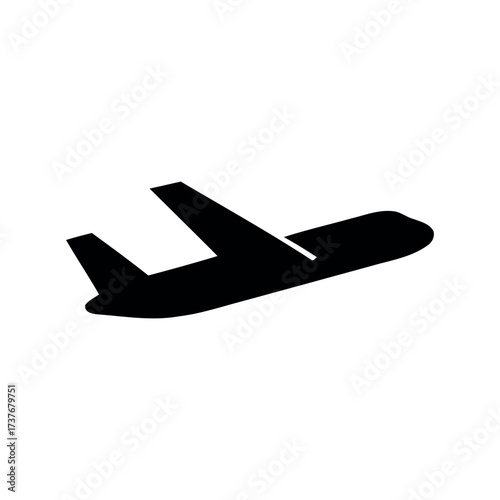 Airplane Icon – Travel Flight Illustration