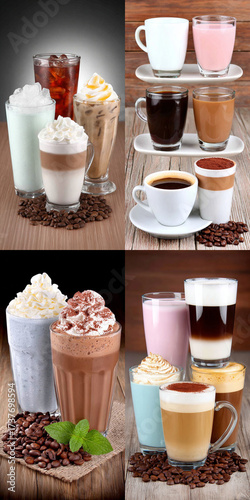 cup of coffee and cake