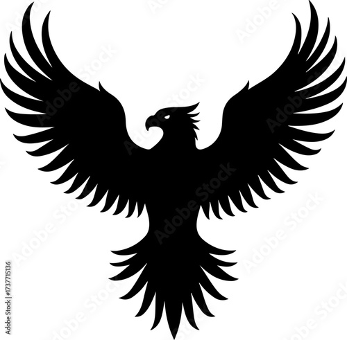 Mighty Avian Warrior: Muscled Eagle Mascot
