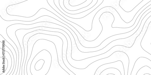 Topographic map background geographic line map with elevation assignments. Abstract digital topographic contour map concept space geometric strip grid line.Topography and geography map grid abstract,