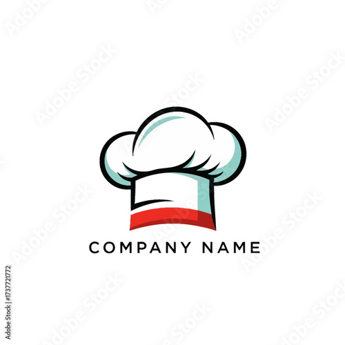 Chefs Hat Logo Design for Culinary Business, Restaurant, or Food Blog.