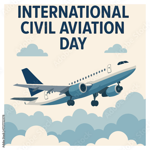 International Civil Aviation Day celebrating global air travel, safety, and connectivity worldwide