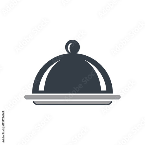Elegant Silver Cloche Serving Dish for Gourmet Food Presentation.