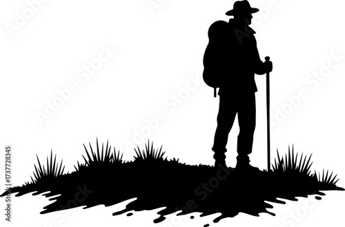 Peak Seeker: Solo Trekker in the High Mountains