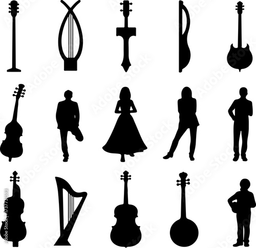 Acoustic and Electric String Instruments Collection bUNDLE