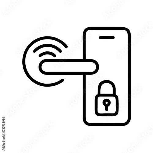 Smart lock with wireless access and secure digital control  