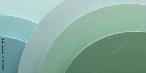 Abstract blue green background with watercolor texture design concept illustration