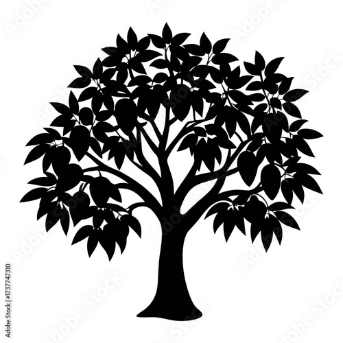 decorative palm tree silhouette