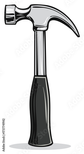 Illustration of a Claw Hammer Tool