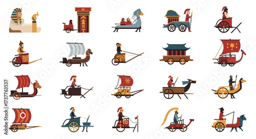 Ancient Chariots - A Collection of Historical Transportation.