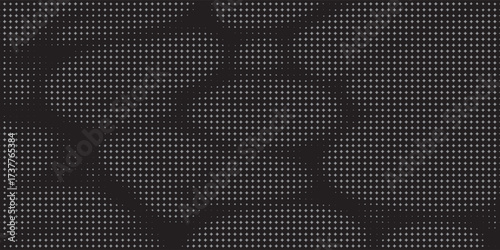 Dot pattern camouflage seamless background in white and grey. Abstract halftone background. Military camouflage effect dot seamless pattern texture.