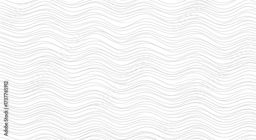 Wavy Lines Seamless Pattern Background